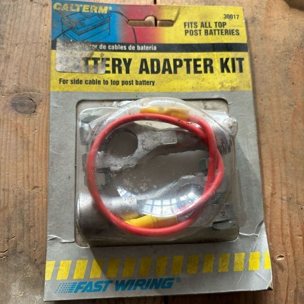 Calterm 30017 Battery Adapter Kit *New*